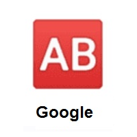 AB Button (Blood Type) on Google Android