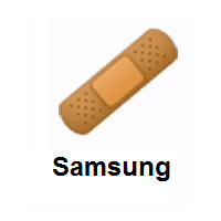 Adhesive Bandage on Samsung