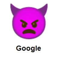 Angry Face With Horns on Google Android
