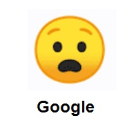 Anguished Face on Google Android