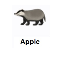 Badger on Apple iOS