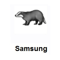 Badger on Samsung