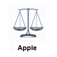 Balance Scale on Apple iOS