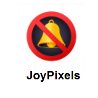 Bell With Slash on JoyPixels
