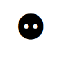 Black Circle With Two White Dots