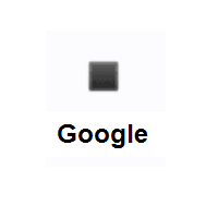 Black Small Square on Google Android