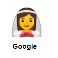 Bride with Veil on Google Android