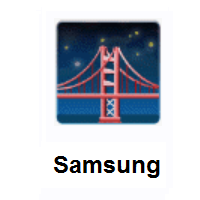 Bridge At Night on Samsung