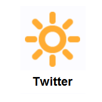 Bright Button on Twitter Twemoji