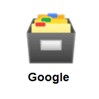 Card File Box on Google Android