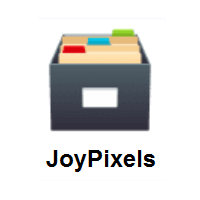 Card File Box on JoyPixels