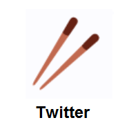 Chopsticks on Twitter Twemoji