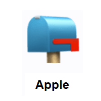 Closed Mailbox With Lowered Flag on Apple iOS