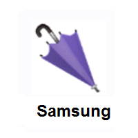 Closed Umbrella on Samsung