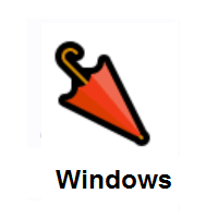 Closed Umbrella on Microsoft Windows