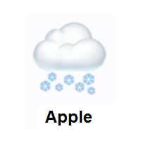Cloud With Snow on Apple iOS