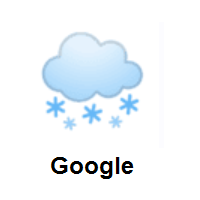 Cloud With Snow on Google Android