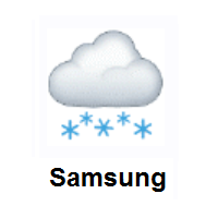 Cloud With Snow on Samsung