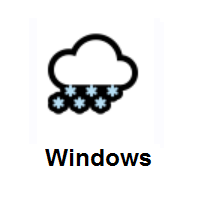 Cloud With Snow on Microsoft Windows