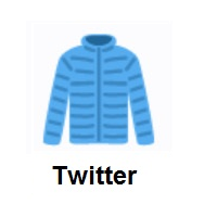 Coat on Twitter Twemoji