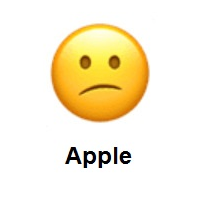 Insecure: Confused Face on Apple iOS