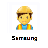 Laborer: Construction Worker on Samsung
