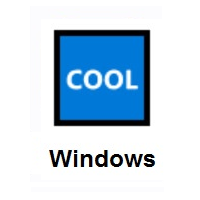 COOL Button on Microsoft Windows
