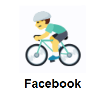 Person Biking on Facebook