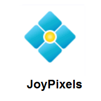 Diamond With A Dot on JoyPixels