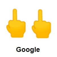 Double Middle Finger on Google Android