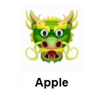 Dragon Face on Apple iOS