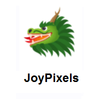 Dragon Face on JoyPixels