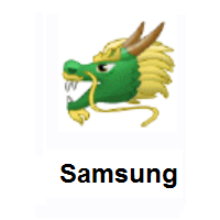 Dragon Face on Samsung