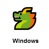 Dragon Face on Microsoft Windows