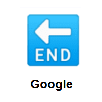 END Arrow on Google Android