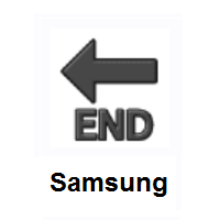 END Arrow on Samsung