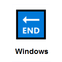 END Arrow on Microsoft Windows