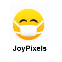 Doctor: Face With Medical Mask on JoyPixels