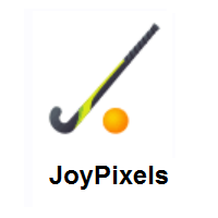 Field Hockey on JoyPixels