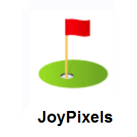 Flag in Hole on JoyPixels