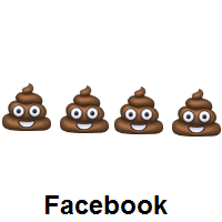 Four Times Pile of Poo on Facebook