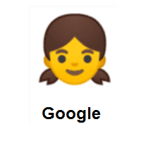 Girl on Google Android
