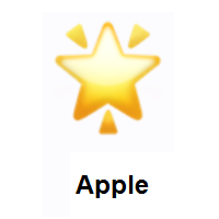 Glowing Star on Apple iOS
