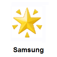 Glowing Star on Samsung