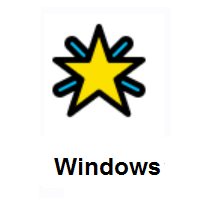 Glowing Star on Microsoft Windows