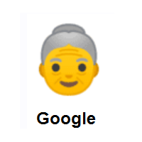 Old Woman on Google Android