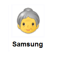 Grandmother on Samsung