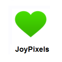 Green Heart on JoyPixels