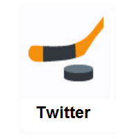 Ice Hockey on Twitter Twemoji