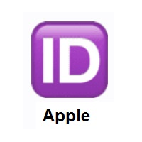 ID Button on Apple iOS